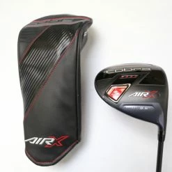 Cobra AIR-X Straight Neck Grey/Red Driver - Right-Handed - 9.5 Degrees - Stiff Flex