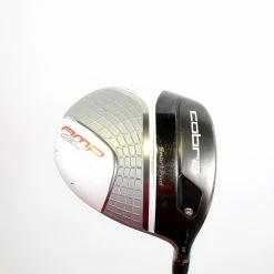 Cobra AMP Cell Silver Driver - Right-Handed - 9.5 Degrees - Stiff Flex